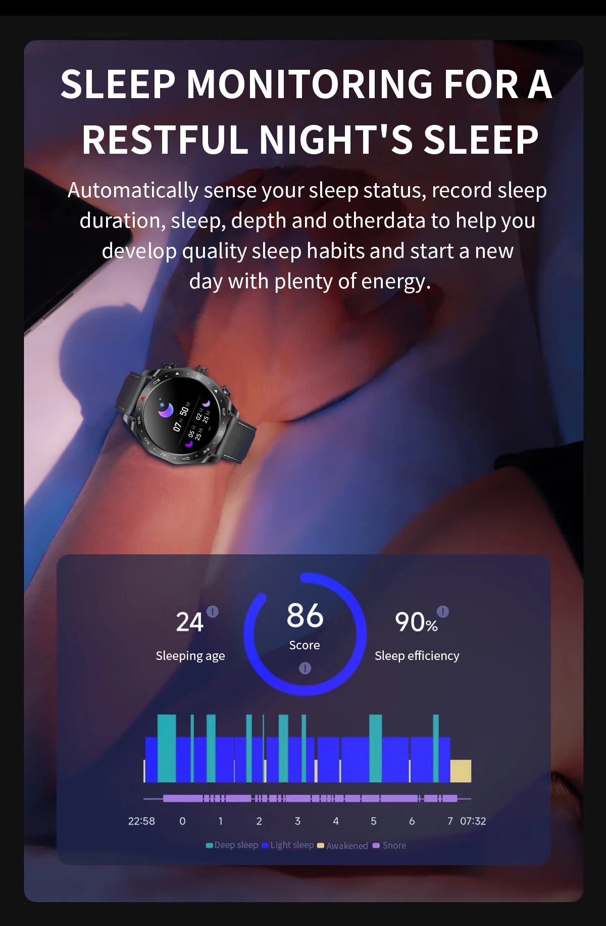 Đồng Hồ Thông Minh 2025 Kèm Tai Nghe TWS Chống Nước