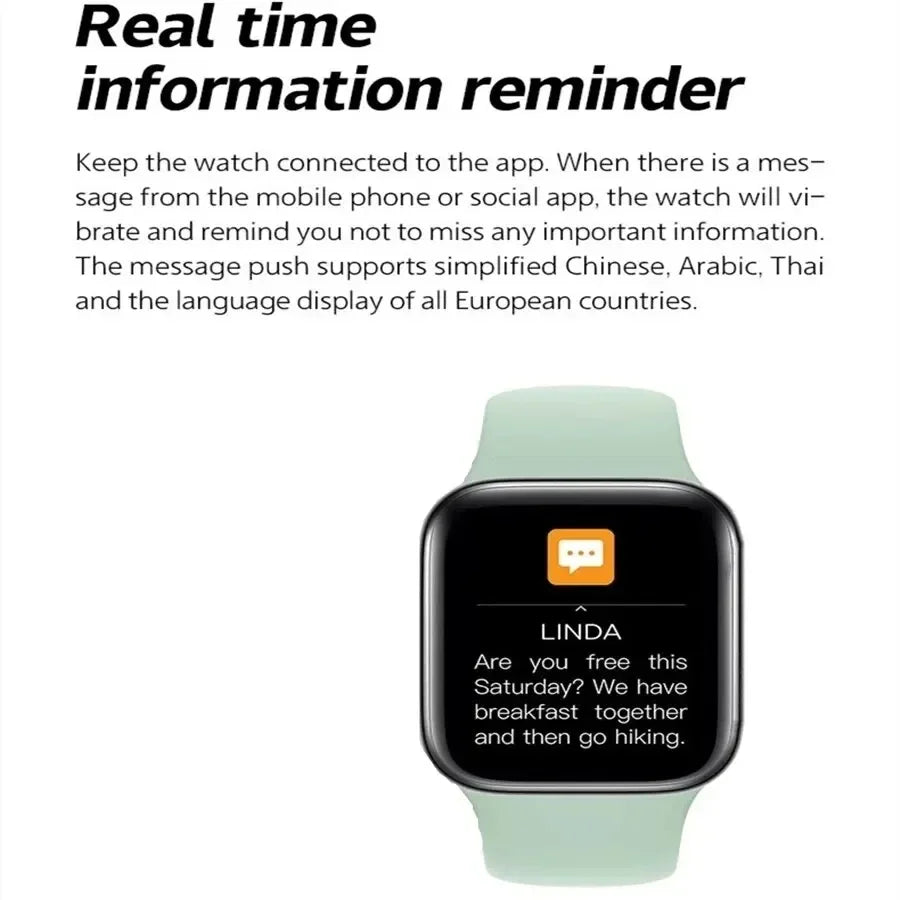 Đồng Hồ Thông Minh 2025 Nam Nữ Đo SPO2, Gọi Bluetooth