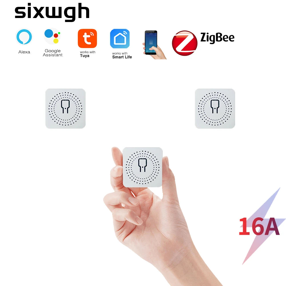 SIXWGH Zigbee Smart Switch Smart Home Automation 