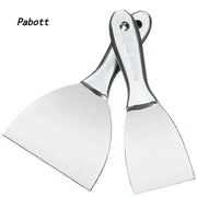 Construction Integrated Blade Cleaning Tool Putty Scraper Blade Cleaning Shovel Blade Stainless Steel Putty Knife Batch Knife