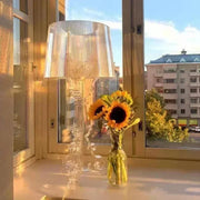 Bóng Đèn Bàn Baroque Trong Suốt - Sáng Tạo Hiện Đại