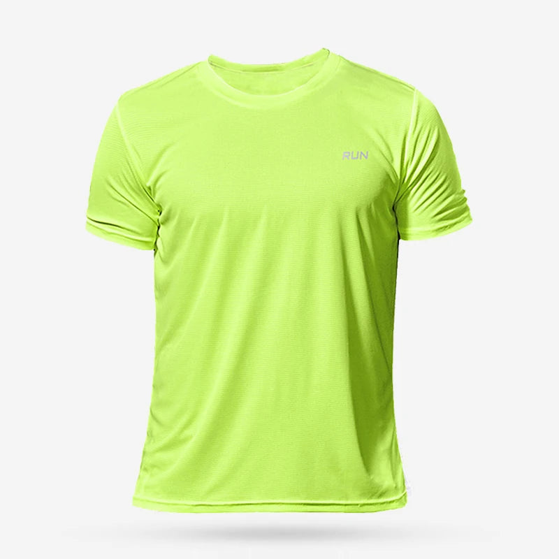 Men's Summer Quick Dry Bodybuilding Sports Shirt