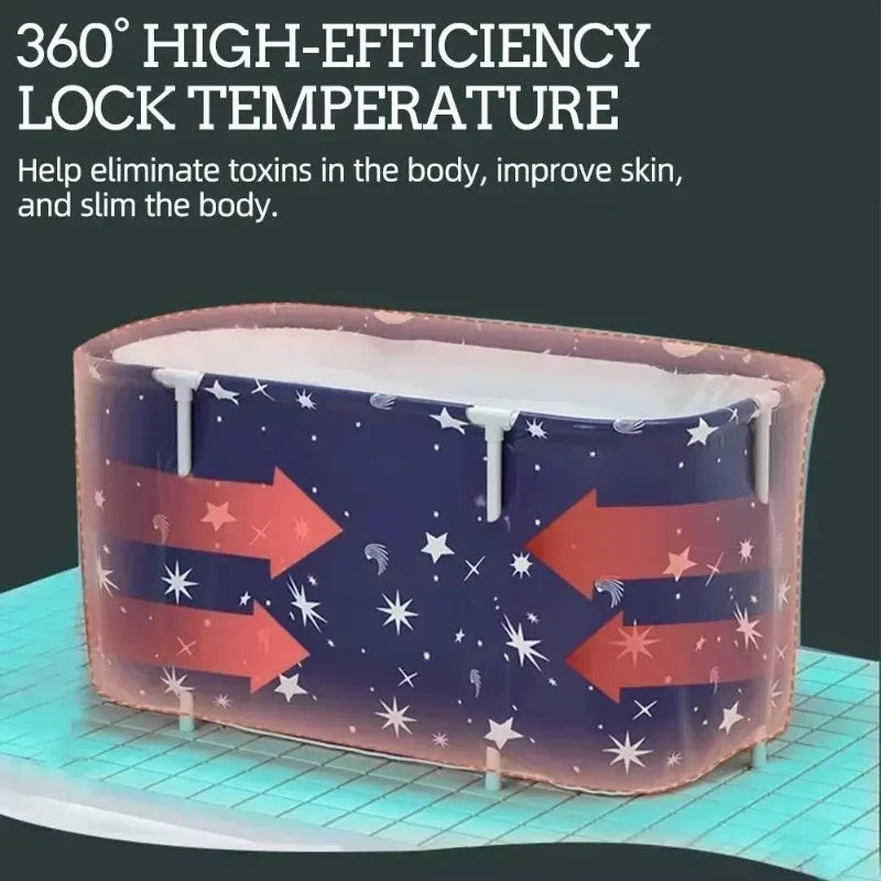 Portable Multi-Function Outdoor Folding Thermal Bathtub