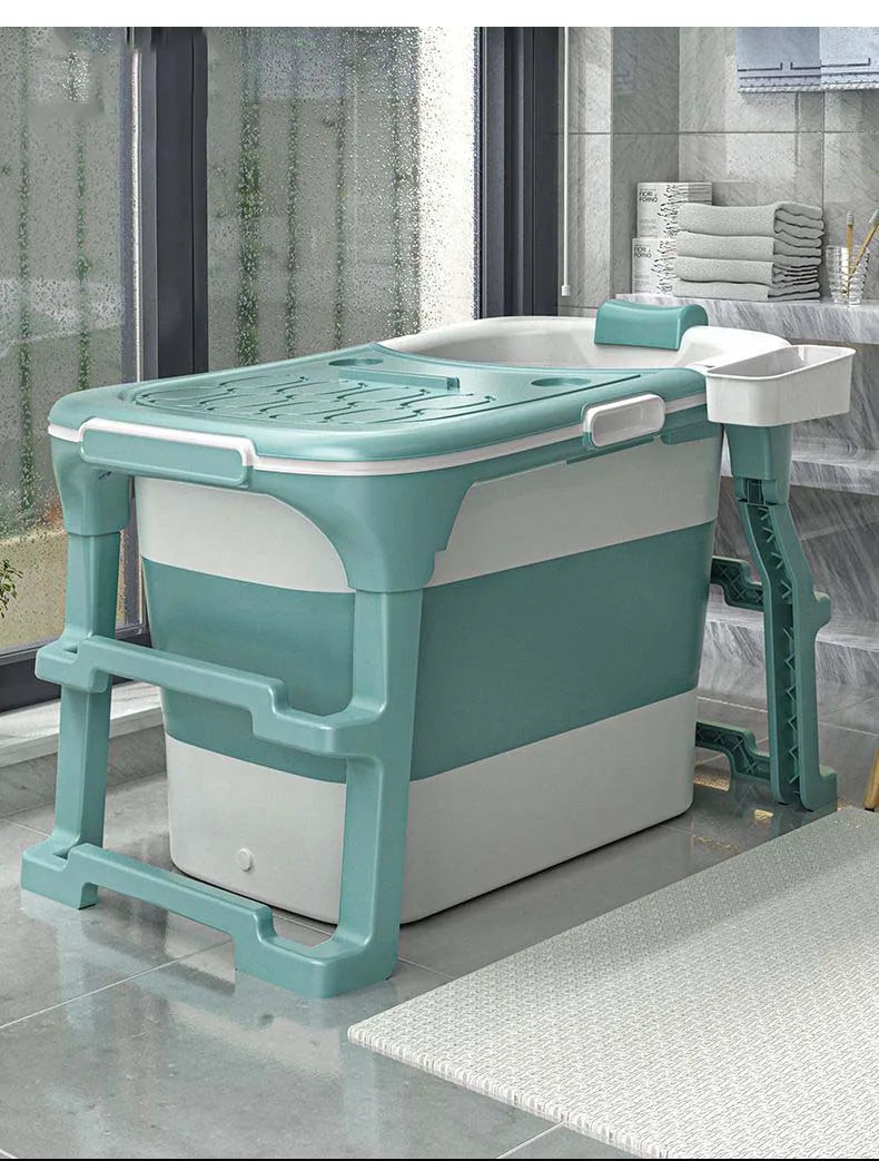 Bồn Tắm Gấp Gọn Đa Năng Cho Người Lớn & Trẻ Em