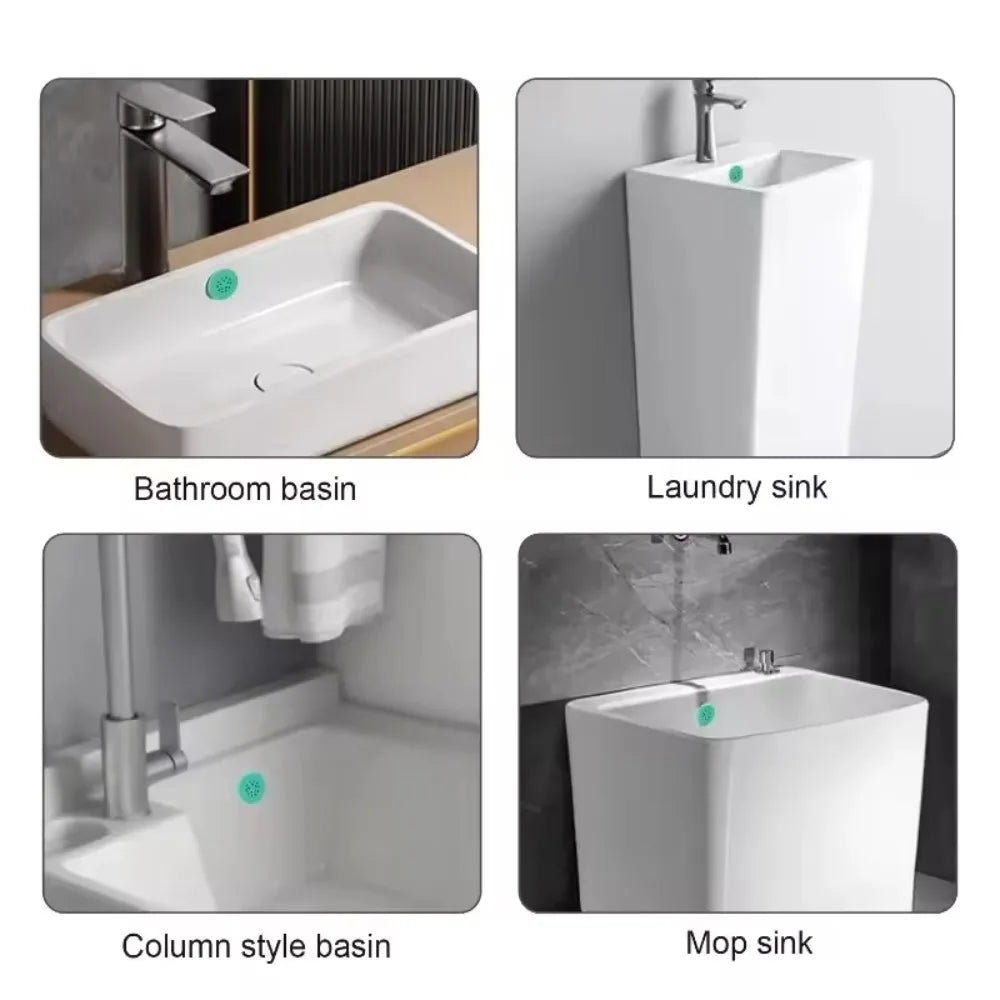 Nắp Chống Rò Rỉ & Mùi, Trang Trí Bồn Rửa Silicone - Daisan Mart