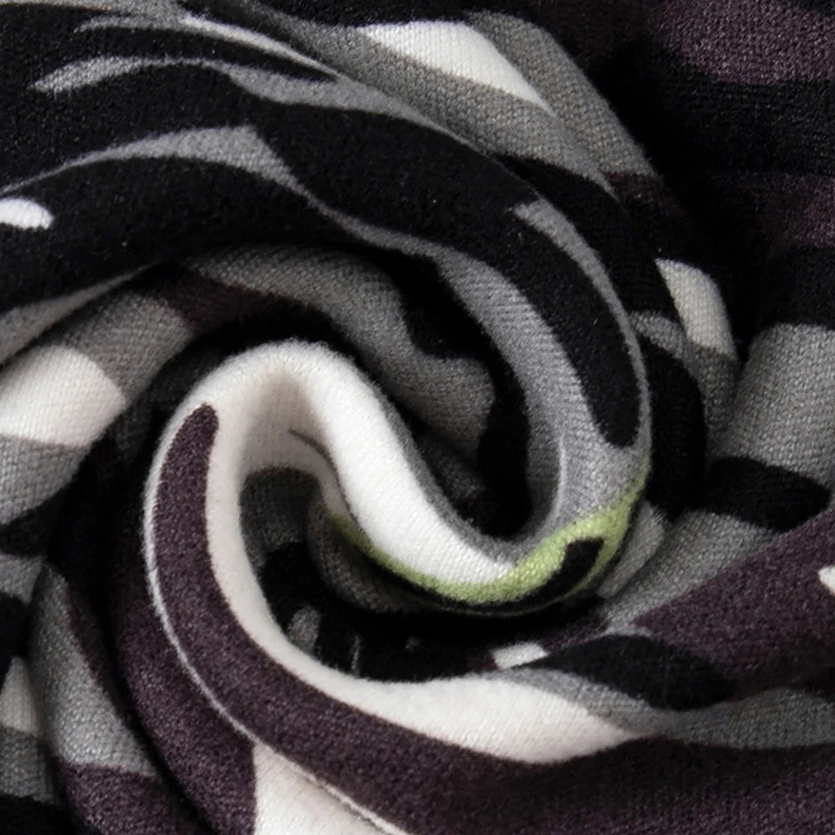 Men's Autumn Winter Camouflage Printed Underwear Set