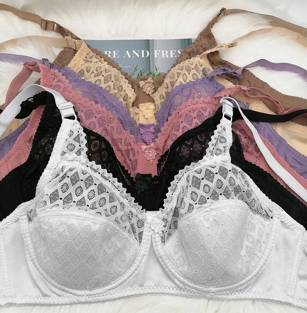 Comfortable Supportive Lace Bra C18