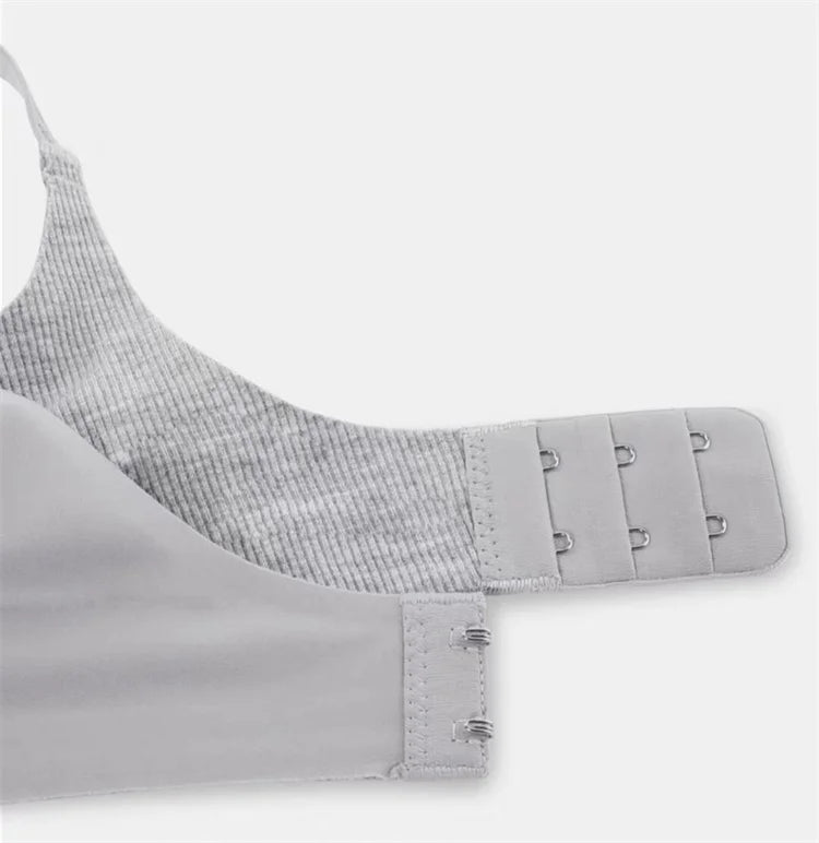 Sexy women's bra without underwire, deep V neck, personality straps