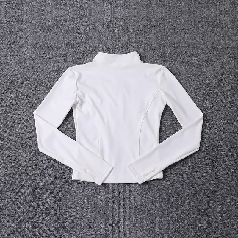 Áo Thể Thao Nữ Yoga Dài Tay 2025 Mùa Hè Sành Điệu - Daisan Mart
