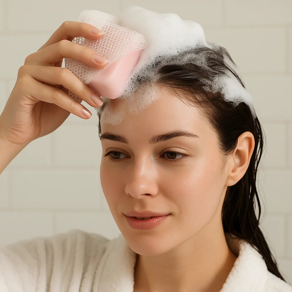 Thanh Dưỡng Tóc Dầu Thầu Dầu 100g Mềm Mượt Ẩm Mịn