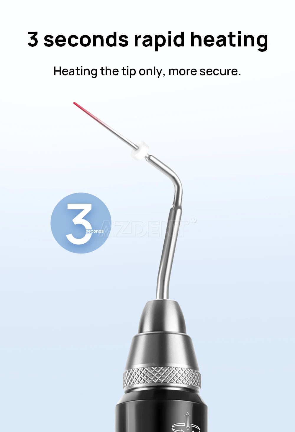 AZDENT Bút Trám Nóng Nhanh 3s - Dụng Cụ Nội Nha