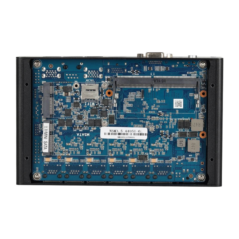 BEBEPC Fanless MINI router  Intel 4405U 6*LAN i211 NICS 1*RS232 3/4G module pfsense firewall soft VPN sever Linx win10/11 pc - Daisan Mart