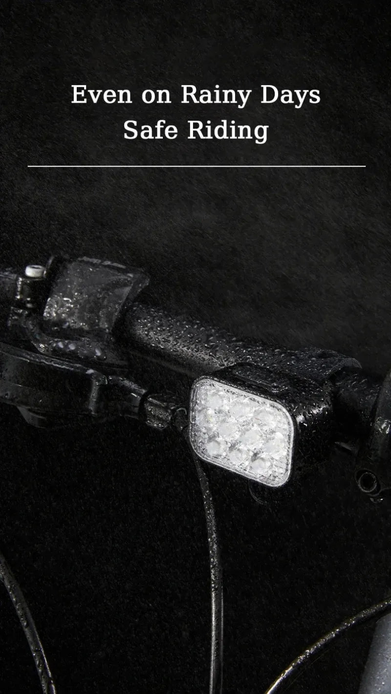 BUCKLOS LED Waterproof USB Bicycle Light 1100mAh