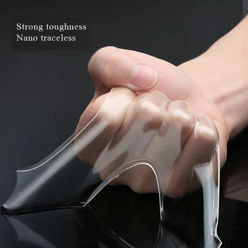 Băng Dính Nano Chống Nước, Trong Suốt Dán Tường Nhà - Daisan Mart