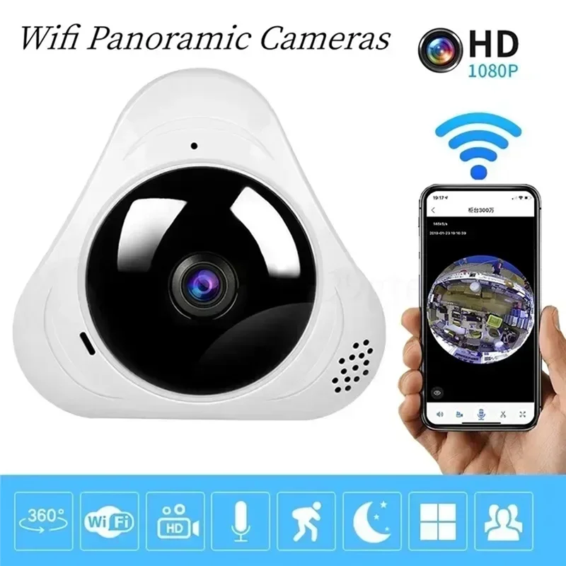Panoramic Fisheye - 360° HD WiFi Camera