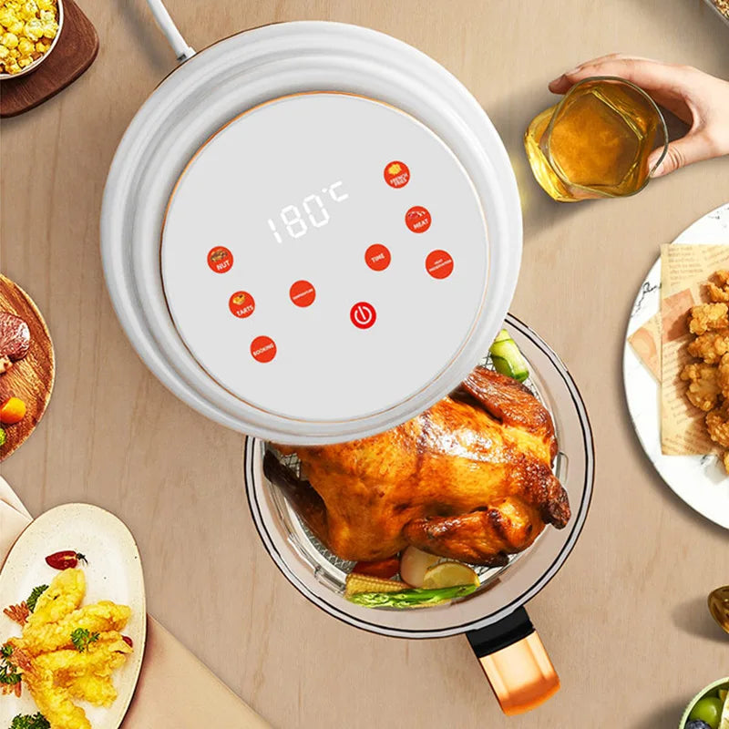360° LED Touch Multi-Function Air Fryer
