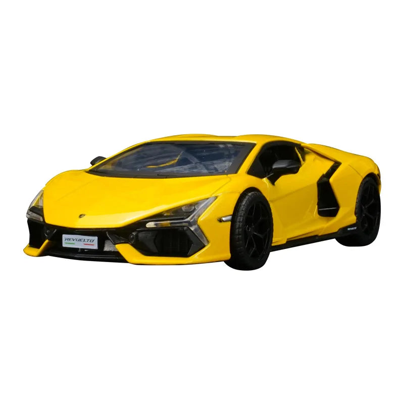 Mô Hình Xe Lamborghini Revuelto Hợp Kim Kéo Lùi Trẻ Em - Daisan Mart