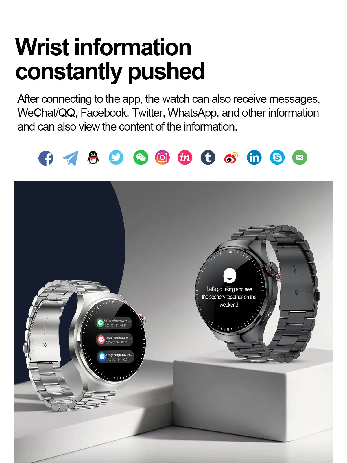 2025 Medical Smartwatch: Oxygen, Fat, ECG+PPG Measurement