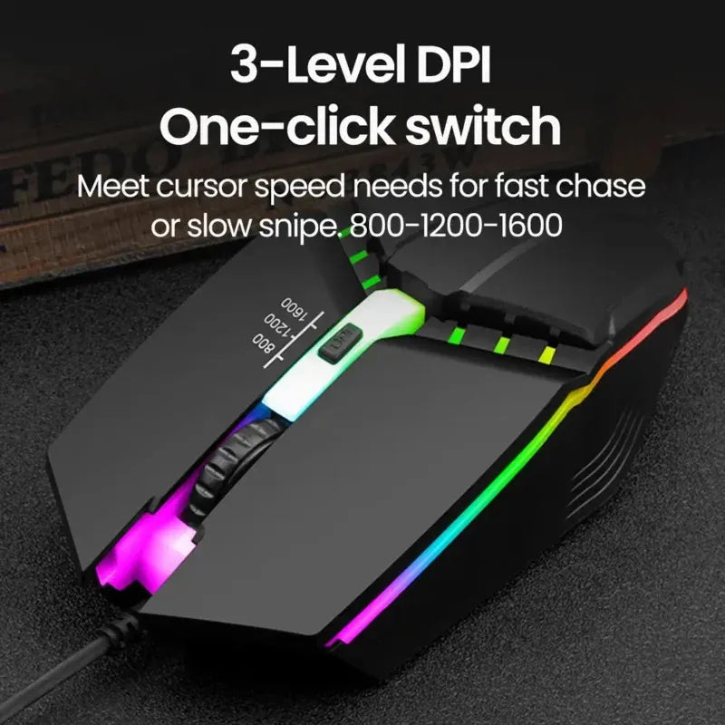 LED Gaming Mouse Pro - The Pinnacle For Gamers