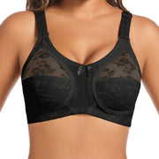 Breathable Thin Cotton Lace Bra Without Wires