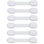 6/10 Pcs of Children's Safety Locks, Suitable For Cabinets, Drawers, Cabinets, Ovens, Refrigerators, Closet Seats, Doors And Win