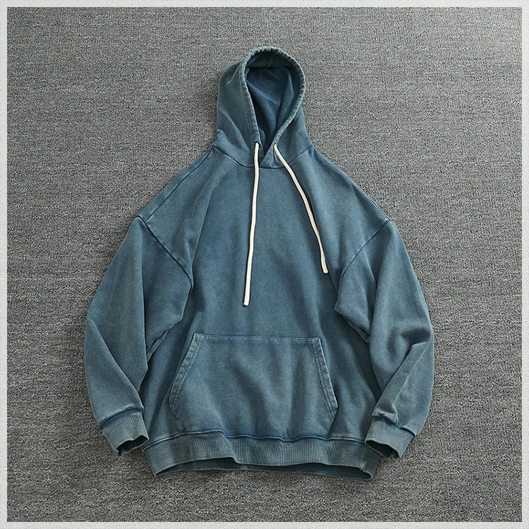 Áo Hoodie Nam Cotton Dày Túi Kangaroo Cá Tính Mới