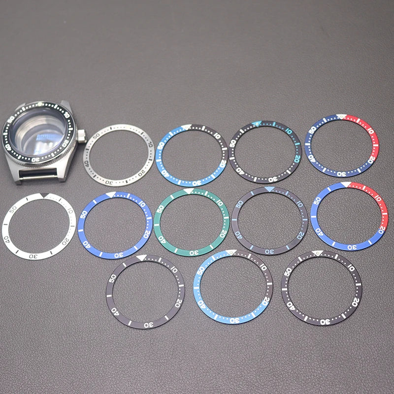 Modified Seiko 62MAS Diving 40mm Vintage Watch Cases Bubble Sapphire Crystal Glass Fit NH34 NH35 NH36 NH38 Movement 28.5mm Dial - Daisan Mart