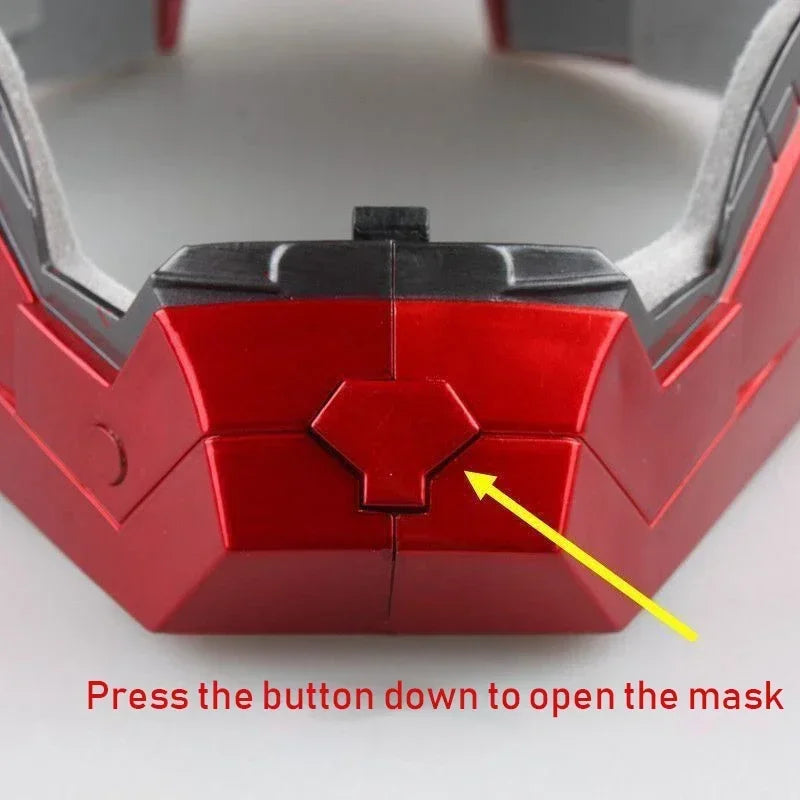 1:1 Electronic Iron Man Helmet Multi-Functional Glow