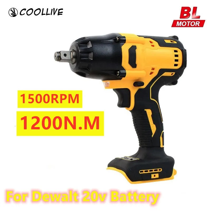 Máy vặn vít điện không chổi than 1/2 1200Nm DeWALT 20V - Daisan Mart