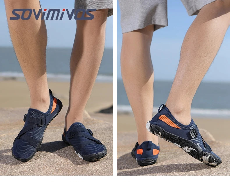 Giày Chạy Bộ Tối Giản Nam Nữ Đế Mỏng Rộng Ngón