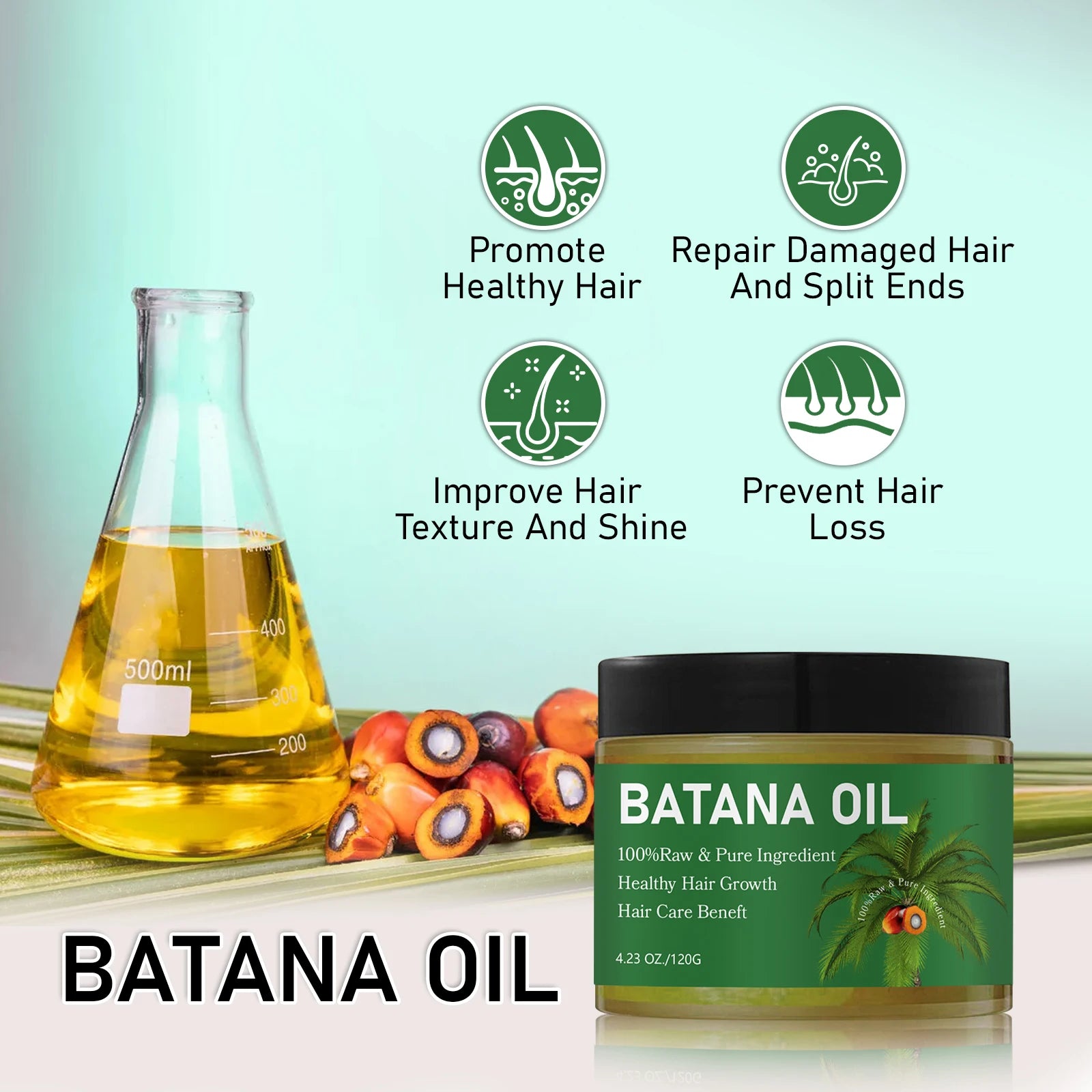 Dầu Gội Batana 100ML Phục Hồi & Dưỡng Tóc Tự Nhiên