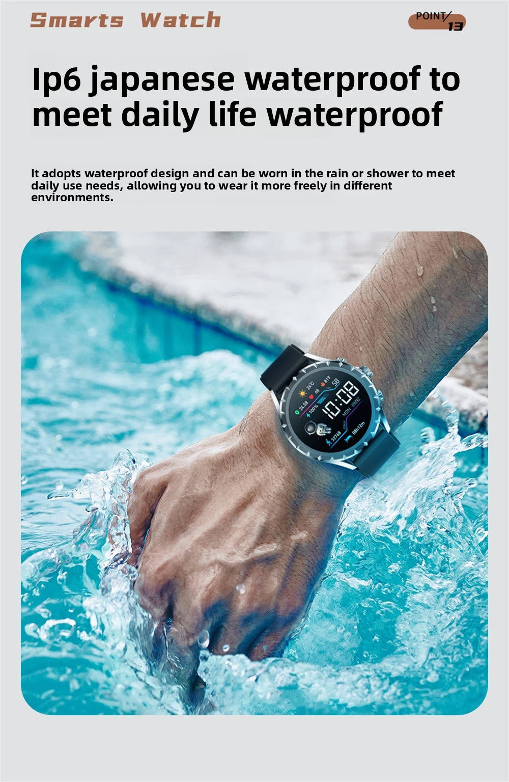 Đồng Hồ Thông Minh 1.45 Thể Thao, Gọi Bluetooth, NFC