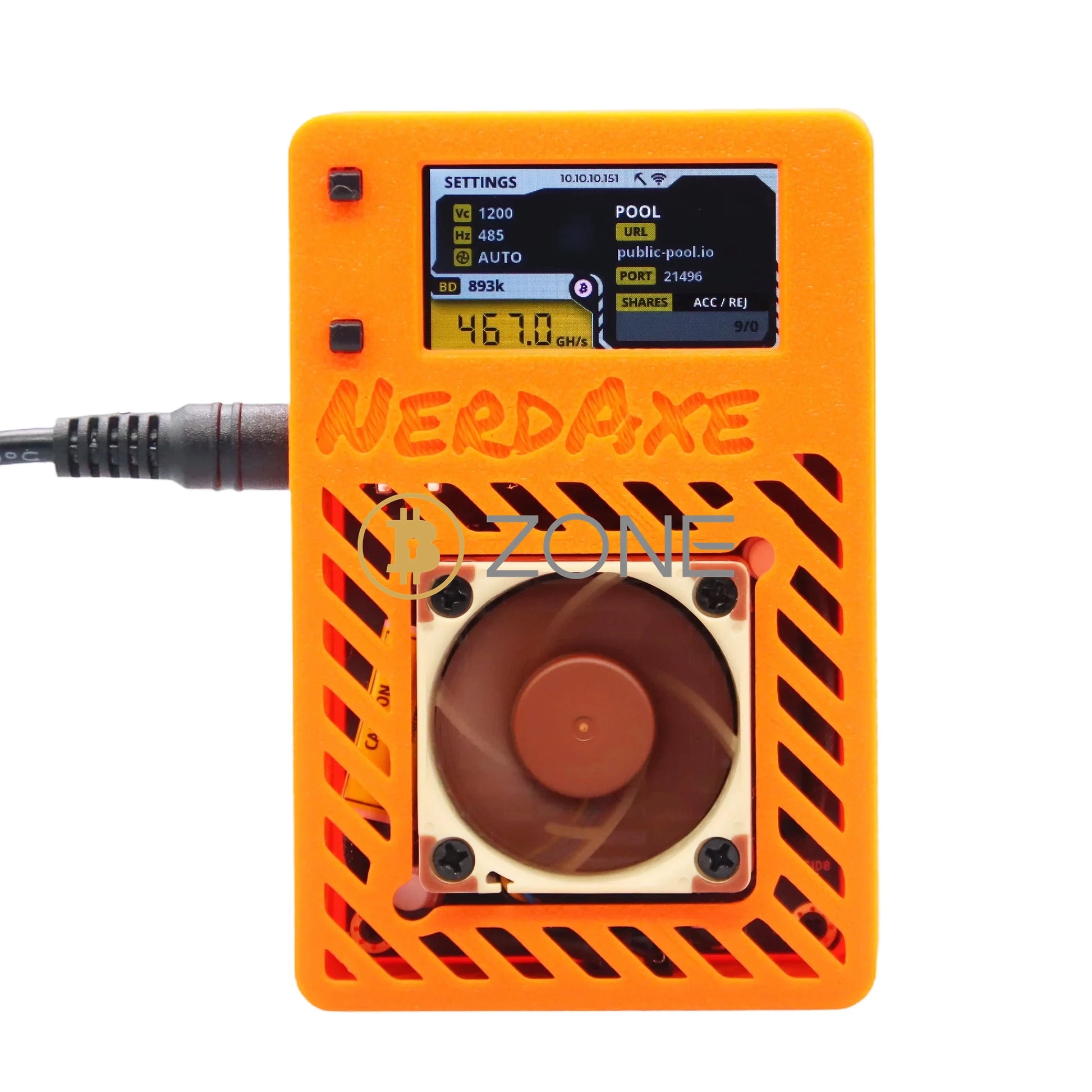 NerdAxe Ultra 500GH/S 12W BM1366 ASIC Chip Open-source Bitcoin ASIC Miner - Daisan Mart