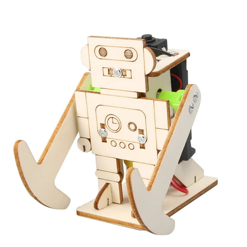 DIY Walking Robot Science and Technology Small Production Puzzle Experiment Toy Materials - Daisan Mart