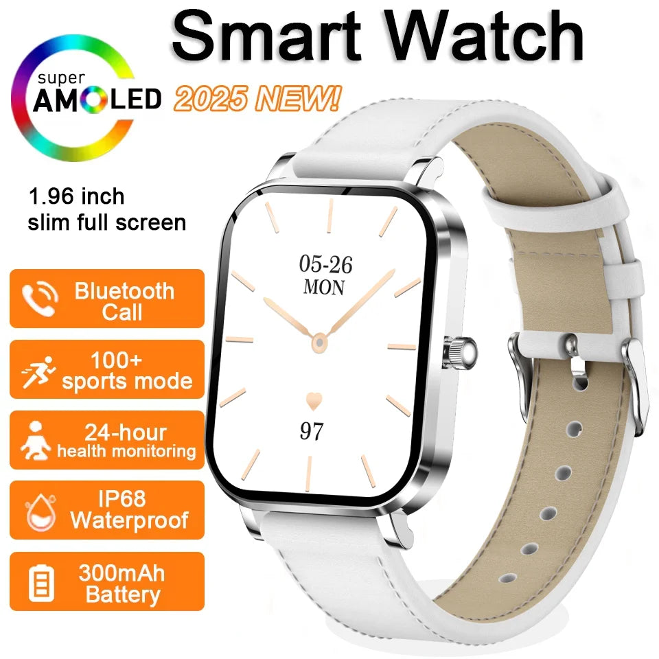 Đồng Hồ Thông Minh Nữ 2025 Cảm Ứng Gọi Bluetooth