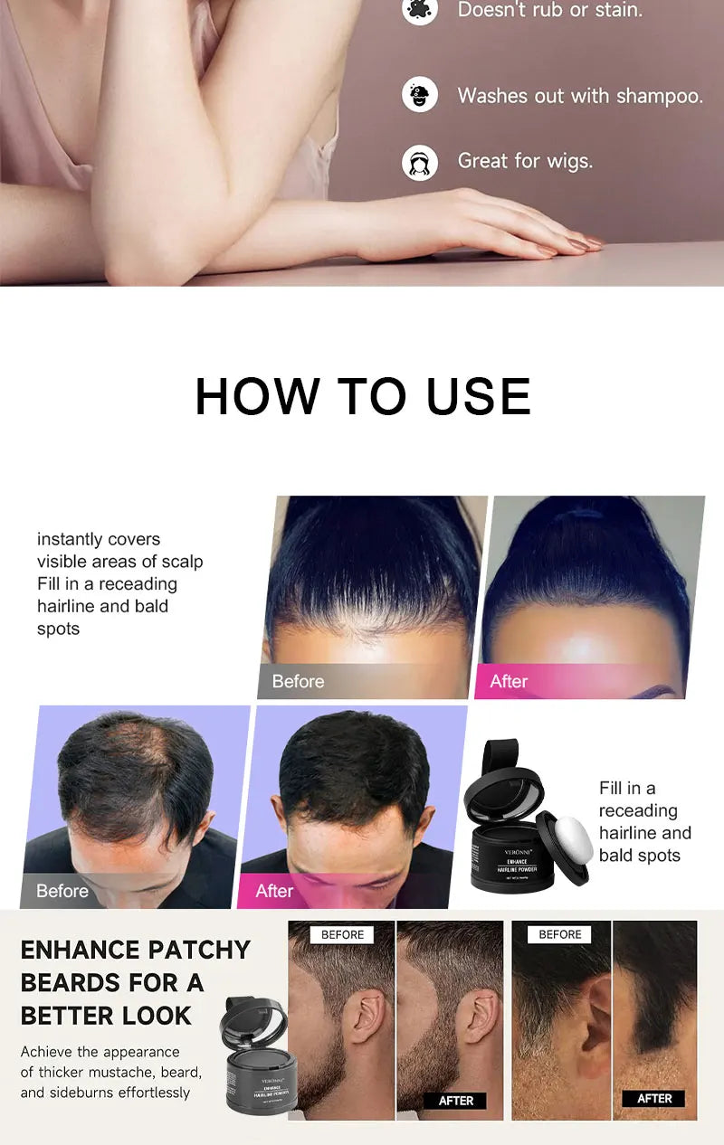 稀疏頭髮遮瑕膏 - 即時遮瑕 50克