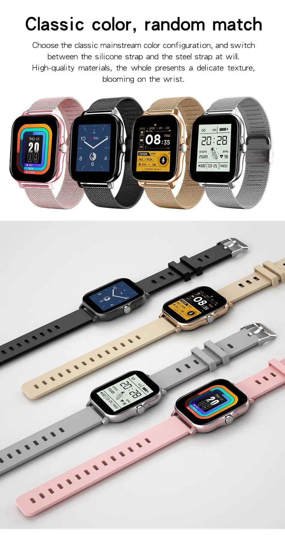 Đồng hồ thông minh GPS Thể thao Cảm ứng Bluetooth