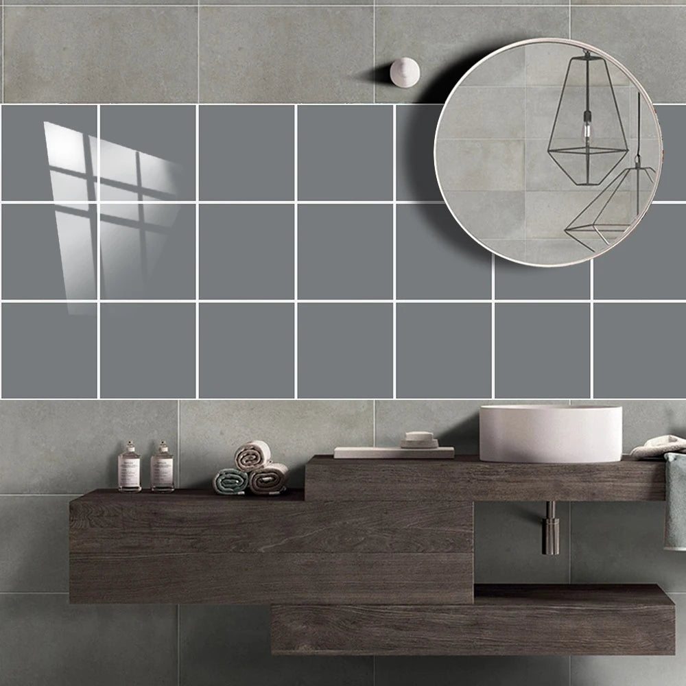 10 pieces of waterproof turquoise wall tiles