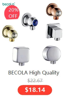 Becola Hot and Cold Faucet Mixing Valve Handle Switch Repair Gland Fittings Mixer Tap Splitter Water Shower Faucet Accessories - Daisan Mart