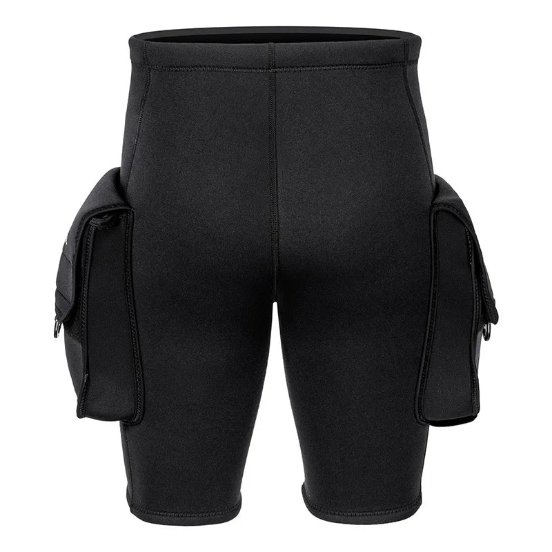 Quần Lặn Nam 3mm Neoprene Có Túi - Đồ Bơi Thể Thao