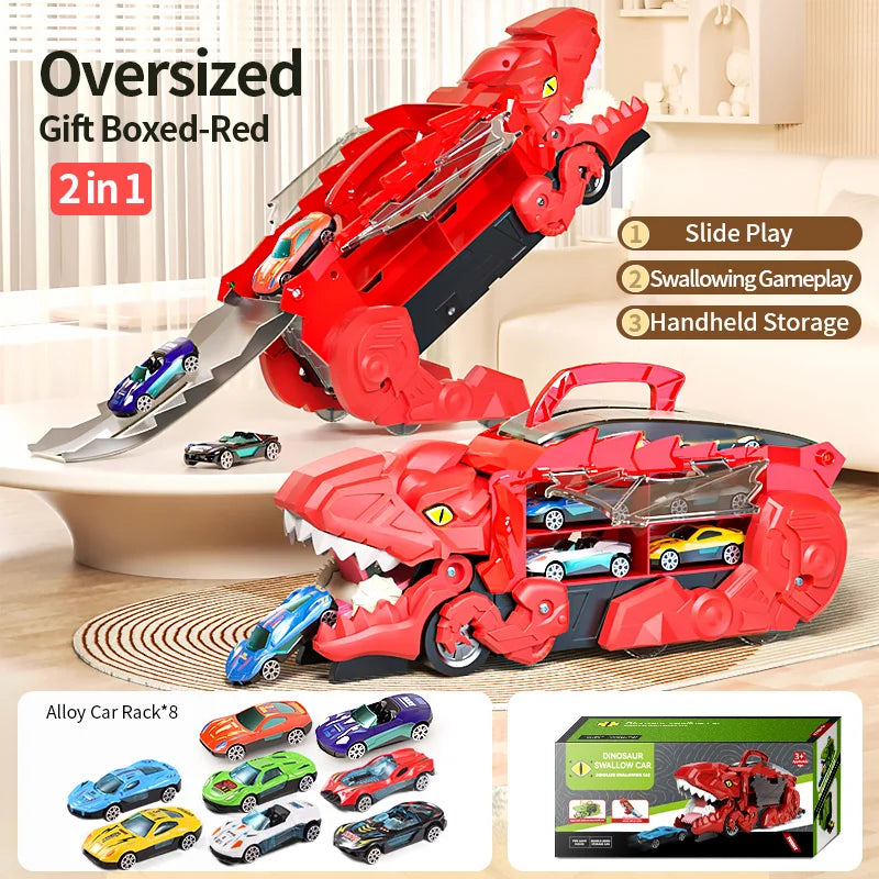 Đồ Chơi Xe Khủng Long Trí Tuệ Cho Bé 3-6 Tuổi - Daisan Mart