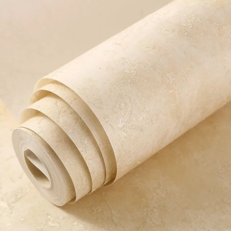 Bronzing Non-Woven Fabric Cement Wallpaper