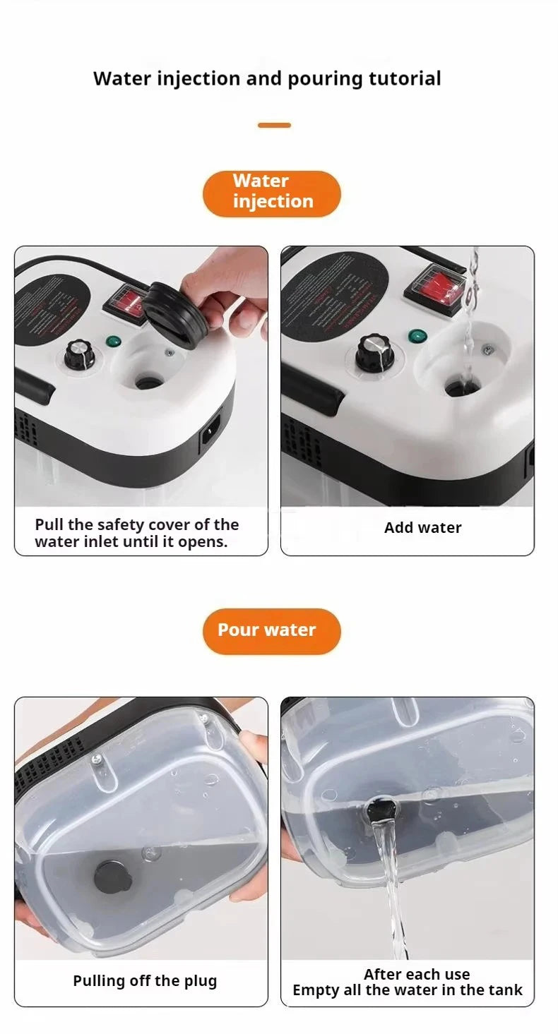 Máy Hơi Nước Diệt Khuẩn Đa Năng 220V EU Plug