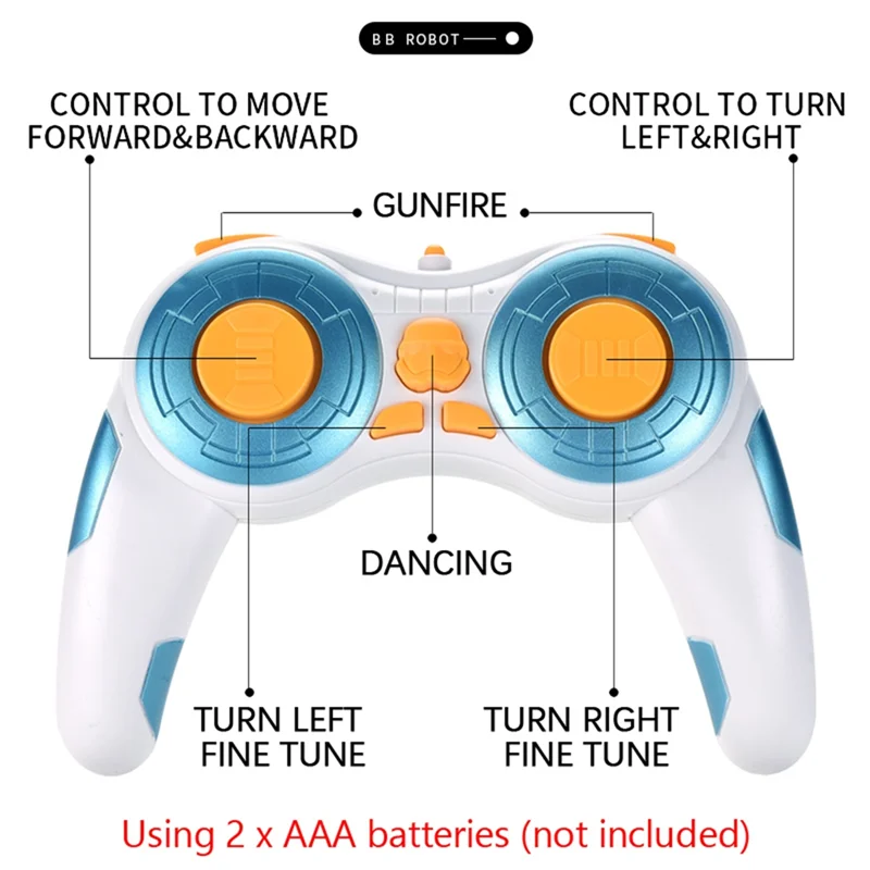 B78B-RC Robot Electronic Robot Kid Electronic  Gift Intelligent Remote Control Robot - Daisan Mart