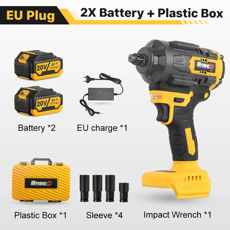 Máy Siết Bu Lông Pin 1800N.M Không Chổi Than Makita - Daisan Mart