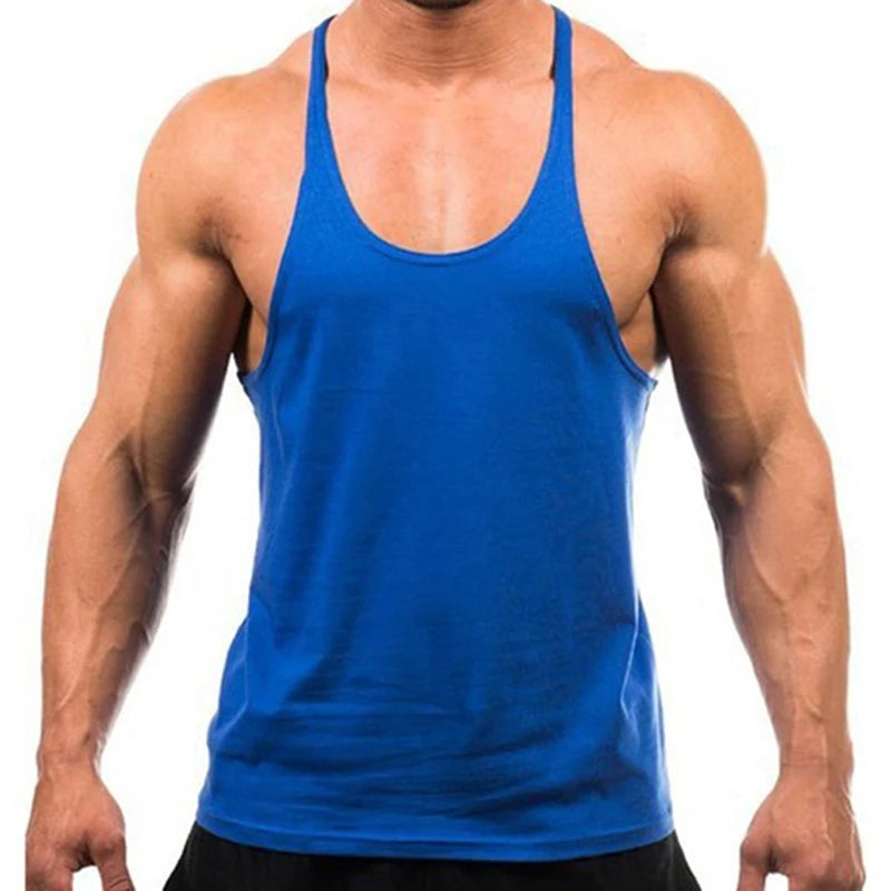 Áo Gym Nam 2023 - Tank Top Thể Hình Tập Luyện Cotton - Daisan Mart
