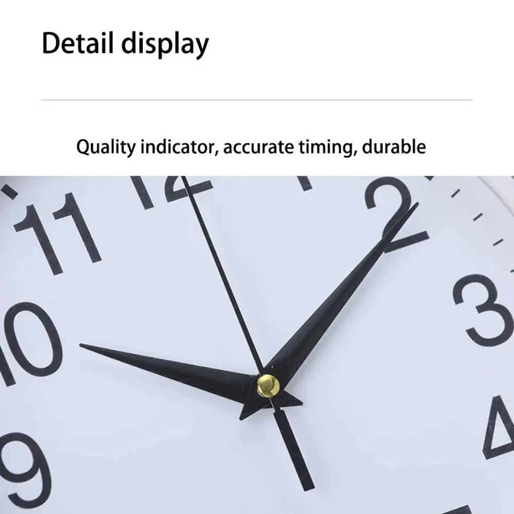 Đồng hồ treo tường Quartz yên tĩnh dễ đọc phòng khách
