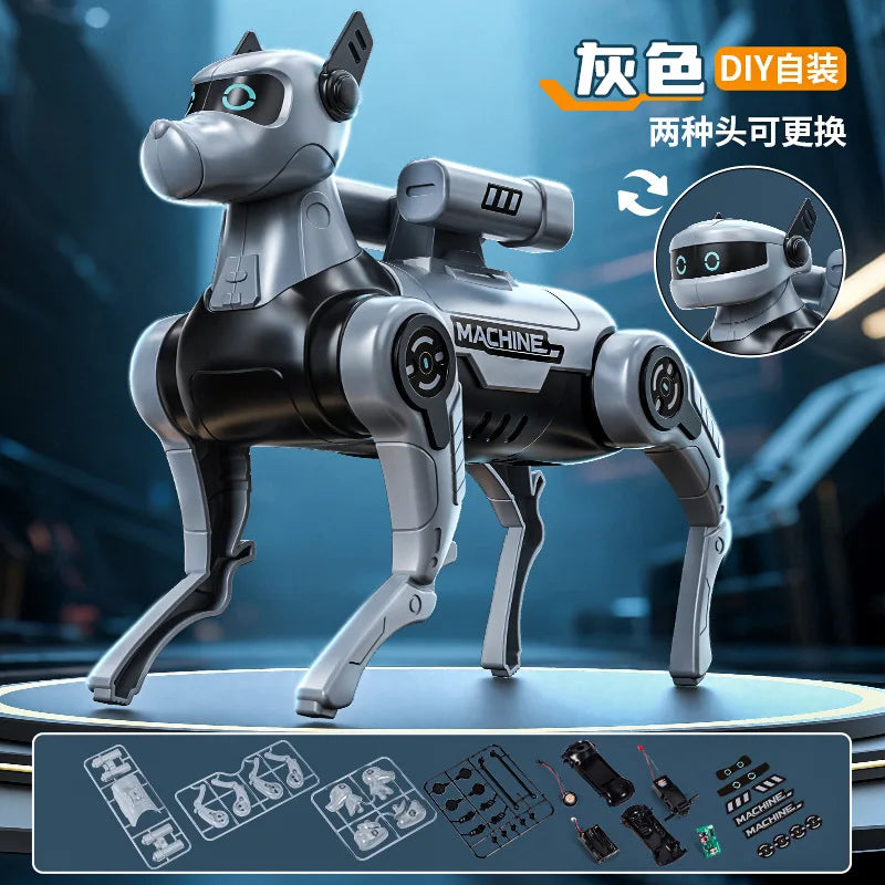 Robot Dog Children's Interactive Toy Intelligent Robot Dog Electric Remote Control Programming Toy Children's Boy New Baby - Daisan Mart