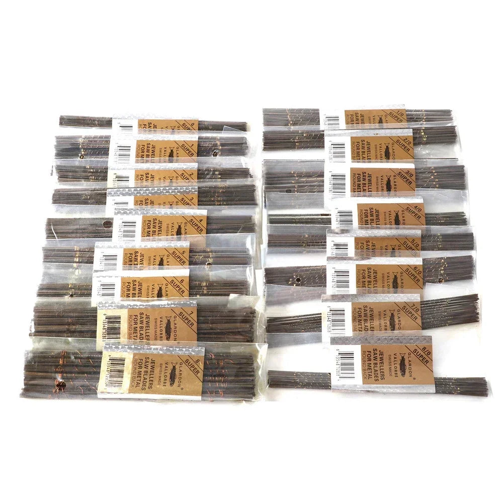 Set of 12 Fine Metal Saw Blades - Jewelry Making Tools