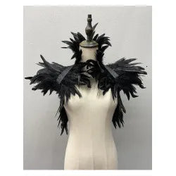 Natural Feather Sleeve Cuffs Gloves Party Cosplay Lace Wrist Cuffs Fur Sleeve Furry Accessories Carnival Stage Show Costume - Daisan Mart